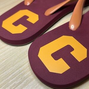 Coach Zak Varsity Flip Flops, Size 8-9, Never Worn!